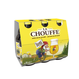 CHOUFFE Bière Blonde Belge 8%