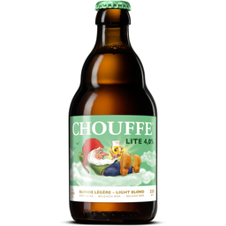 CHOUFFE Bière Blonde Légère Belge 4% 0.33
