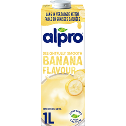 ALPRO Bebida vegetal de soja sabor plátano 1 L