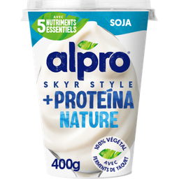 ALPRO Postre vegetal de soja proteína natural 400 g