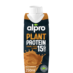 ALPRO Bebida Proteica Vegetal de Soja Sabor Caramelo Café 250 ml