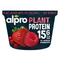 ALPRO Yogur vegetal soja proteico frutos rojos y dátiles 200 g