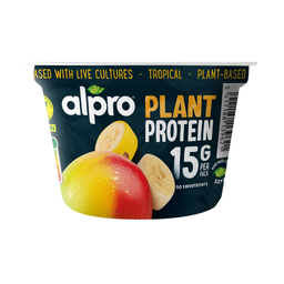 ALPRO Postre vegetal proteico sabor tropical 200 g