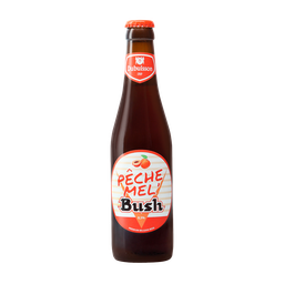 BUSH Bière ambrée aromatisée pêche miel 8,5% 33 cl