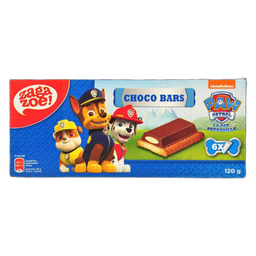PAT'PATROUILLE Biscuits au chocolat sachets individuels 6 biscuits 120g