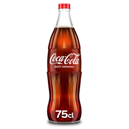 Coca-Cola Boisson Gazeuse Aux Extraits Végétaux Bouteille Verre 75Cl