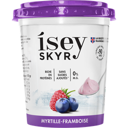 ISEY Skyr frambuesa arándano 400 g
