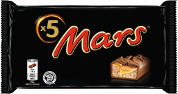 Mars Barres Chocolatées Au Caramel 5 Barres 225G