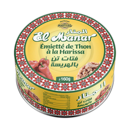 EL MANAR Émietté de thon à la harissa 160g