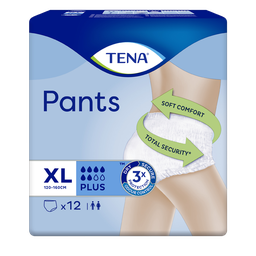 TENA Culotte totale sécurité XL 120-160cm 12 culottes