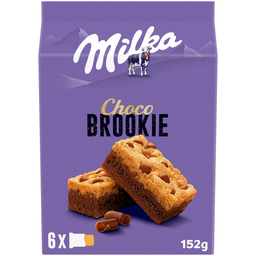 MILKA Pasteles esponjosos Choco Brookie 152 g