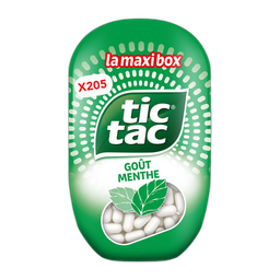 TIC TAC Pastilles goût menthe 205 pastilles 99,8 g