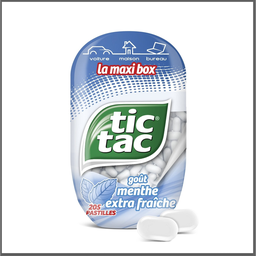 TIC TAC Bonbons Menthe Extra Fraîche 99,8 g