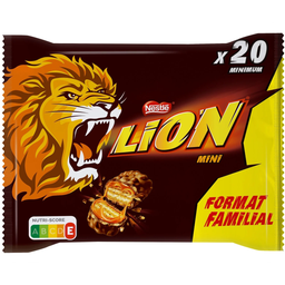 LION Mini barres de chocolat au lait 385 g