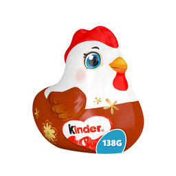 Kinder Moulage Poule De Pâques Au Chocolat Au Lait 1 Pièce 138G
