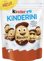 Kinder Kinderini Biscuits Fourrés Au Lait Et Cacao 20 Biscuits 250G