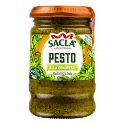 SACLA Pesto alla genovese 100% basilic, en 190g