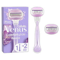 VENUS ComfortGlide Breeze Rasoir 3 lames 1 rasoir + 1 recharge