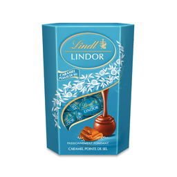 LINDT Lindor Milk Chocolate and Salted Caramel Truffles 200 g