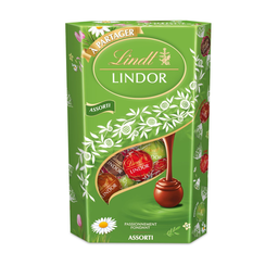 LINDT Assorted Milk Chocolate Truffles with Melting Filling 337 g