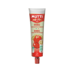 MUTTI Double concentré tomates zéro résidu de pesticides 130g