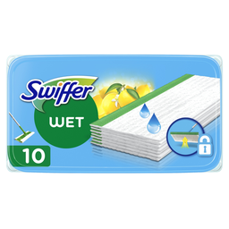 SWIFFER Sistema Apanha-Pó, Aroma Frescura Limão, 10 recargas