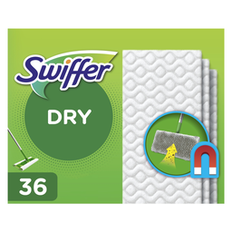 SWIFFER Recargas de Panos Secos para Mopa 36 unidades