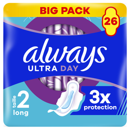 ALWAYS Ultra Day Compresas con alas 26