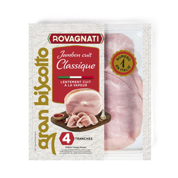 ROVAGNATI Steamed Cooked Ham 4 slices