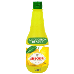 SIRACUSE Jus de Citron de Sicile