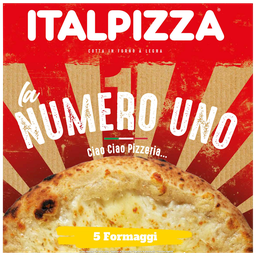 ITALPIZZA Pizza Numero Uno 5 Fromaggi