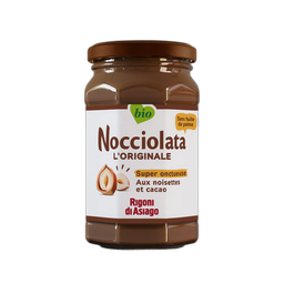 RIGONI DI ASIAGO Nocciolata bio pâte à tartiner au cacao et noisettes 325g
