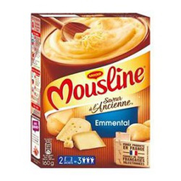 MOUSLINE Mashed Potatoes Old-Fashioned Emmental Comté 160 g