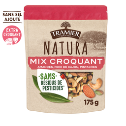 TRAMIER Natura Mix Crocante Amêndoas, Cajus e Pistácios 175 g