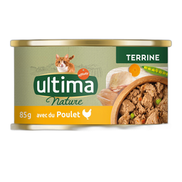 ULTIMA NATURE Terrine de poulet pout chat 85g