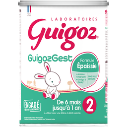 Guigoz Guigozgest 2 Lait 2Ème Âge En Poudre Épaissi Dès 6 Mois 830G