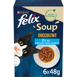 FELIX Soupsucculent Selección de Pescados 6x48g