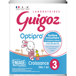 Guigoz Optipro 3 Lait De Croissance En Poudre Dès 12 Mois 830G