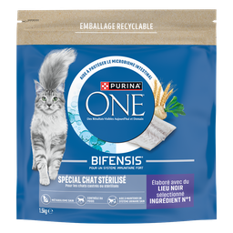 PURINA ONE Croquettes Pour Chat Adulte Stérilisé Lieu PURINA ONE