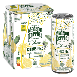 MAISON PERRIER CHIC Eau Gazeuse Aromatisée Citrus Fizz MAISON PERRIER CHIC