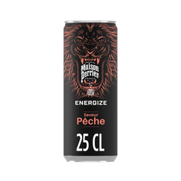 PERRIER Boisson Énergisante Goût Pêche