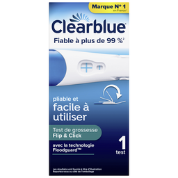 CLEARBLUE Test de grossesse Flip & Click
