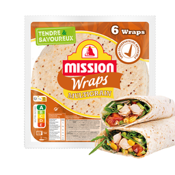 MISSION Wraps Multicereais Frescura e Suavidade 370 g