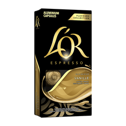 L'OR Café Capsules Saveur Vanille Intensité 6 Compatibles Nespresso®