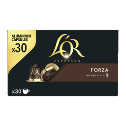L'OR Café Capsules Forza Intensité 9 Compatibles Nespresso®