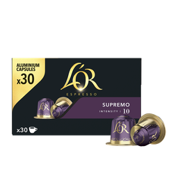 L'OR Café Capsules Supremo Intensité 10 Compatibles Nespresso®