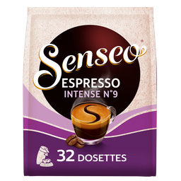 SENSEO Dosettes de café Espresso Intense 32 dosettes