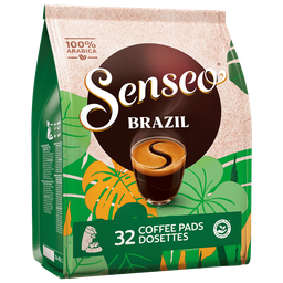 SENSEO Dosettes de café Espresso Brazil 32 dosettes