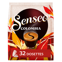 SENSEO Café dosettes Colombia 100% arabica 32 dosettes 222 g