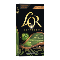 L'OR Café Capsules Saveur Noisette Intensité 6 Compatibles Nespresso®